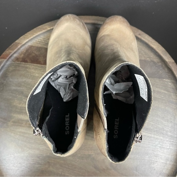 Sorel Joan Of Arctic II Zip Wedge Booties Size 9 Women - Picture 9 of 12